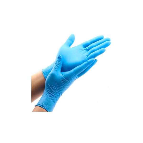 Luvas Nitrilo Azul M 100UN