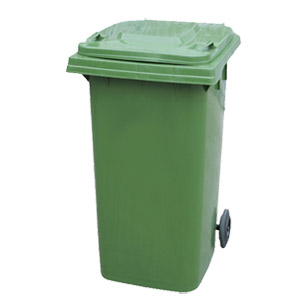 Contentor com rodas 120 litros